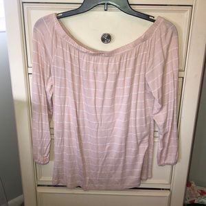 Off the shoulder top